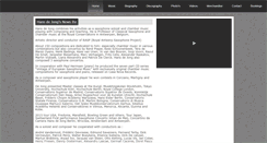 Desktop Screenshot of hansdejongmusic.com